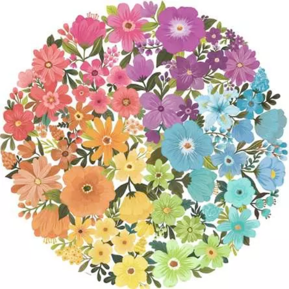 Circle of Colours: Flowers