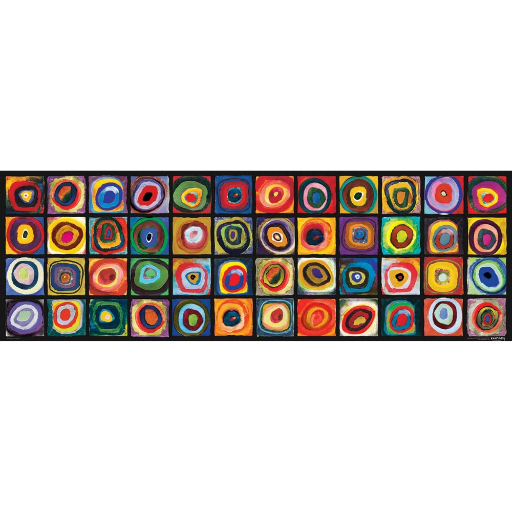Wassily Kandinsky: Colour Study of Squares - Panoramic