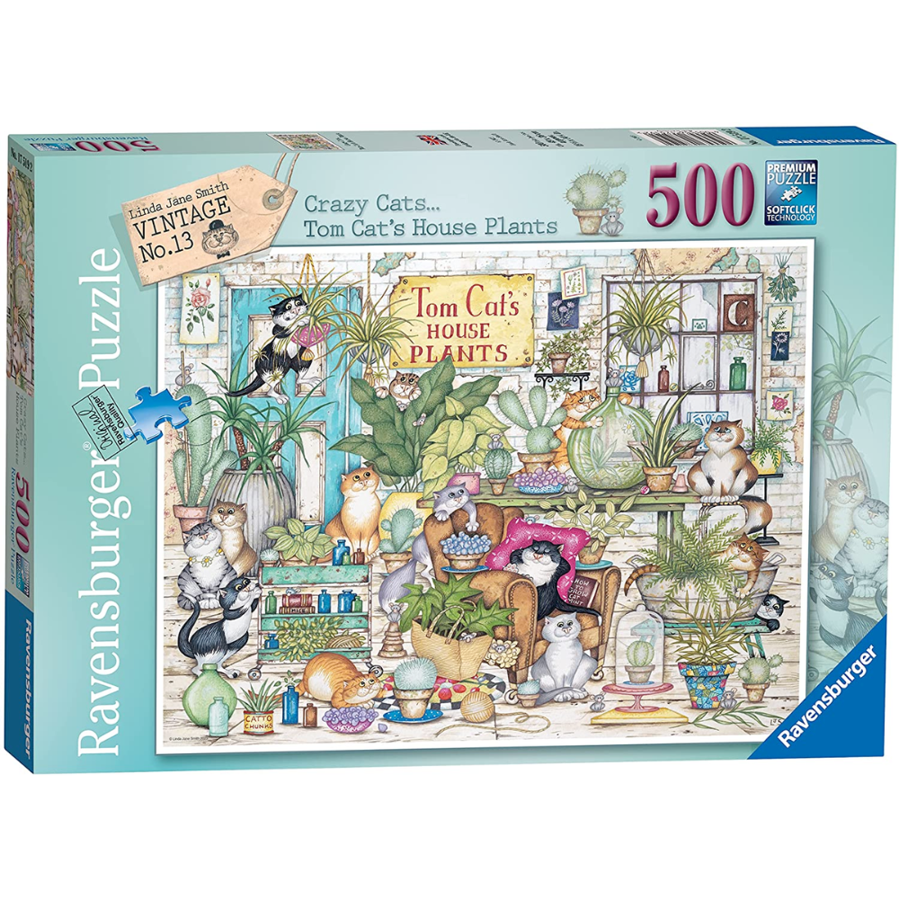 Crazy Cats: Tom Cat’s House Plants