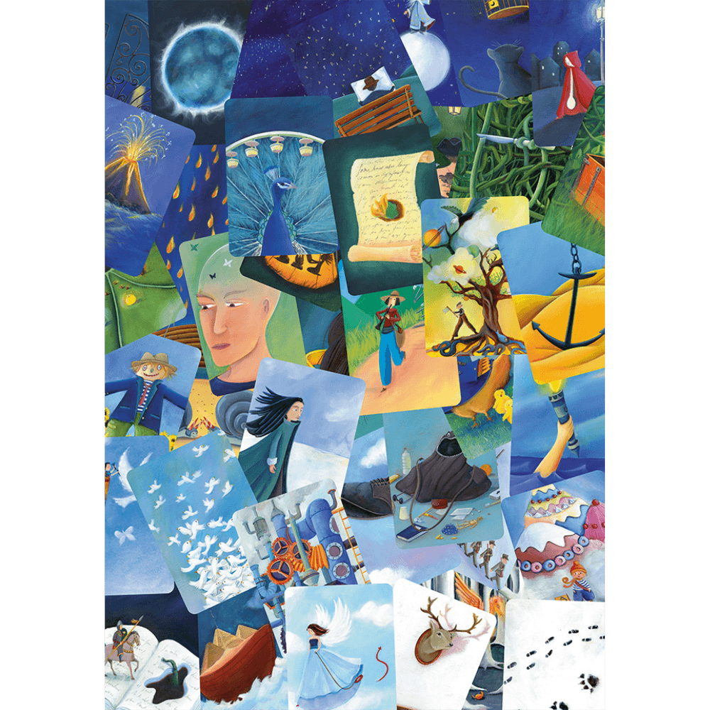 Dixit Jigsaw Puzzle: Blue MishMash