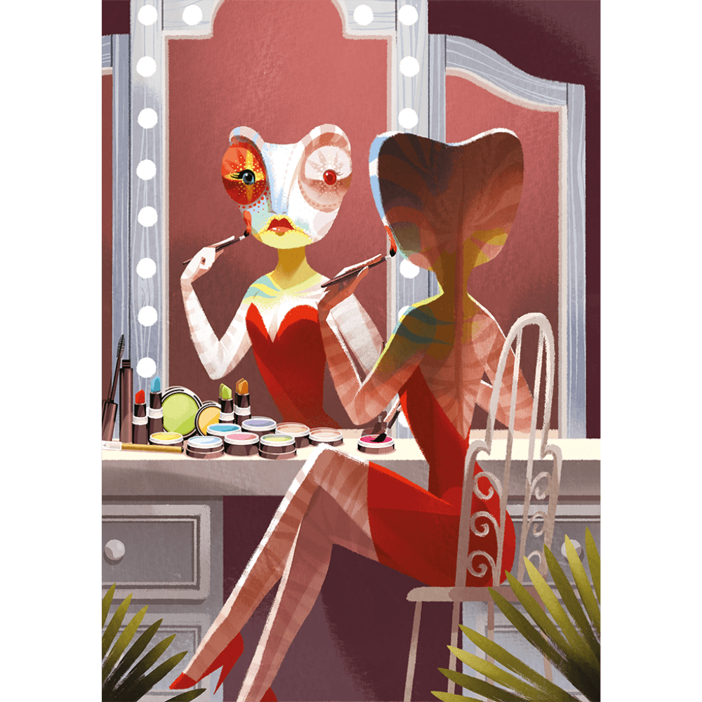 Dixit Jigsaw Puzzle: Chameleon Night