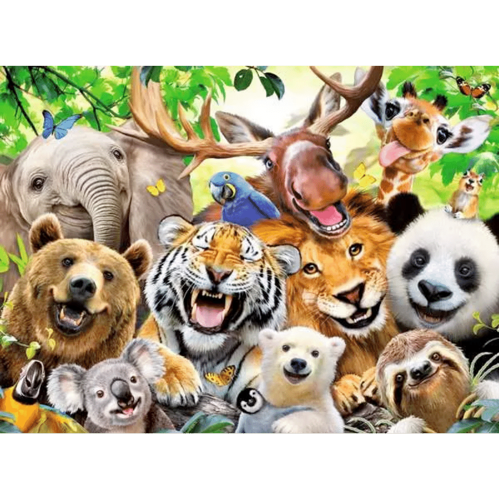 Exotic Animals Selfie