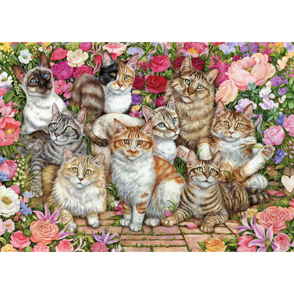 Floral Cats