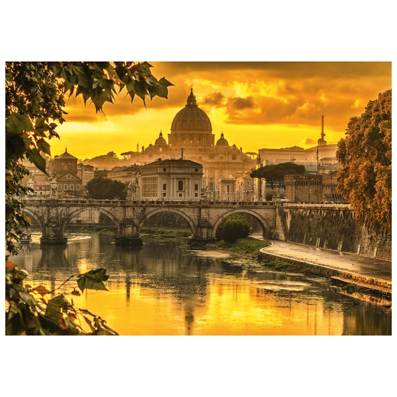 Golden Light over Rome