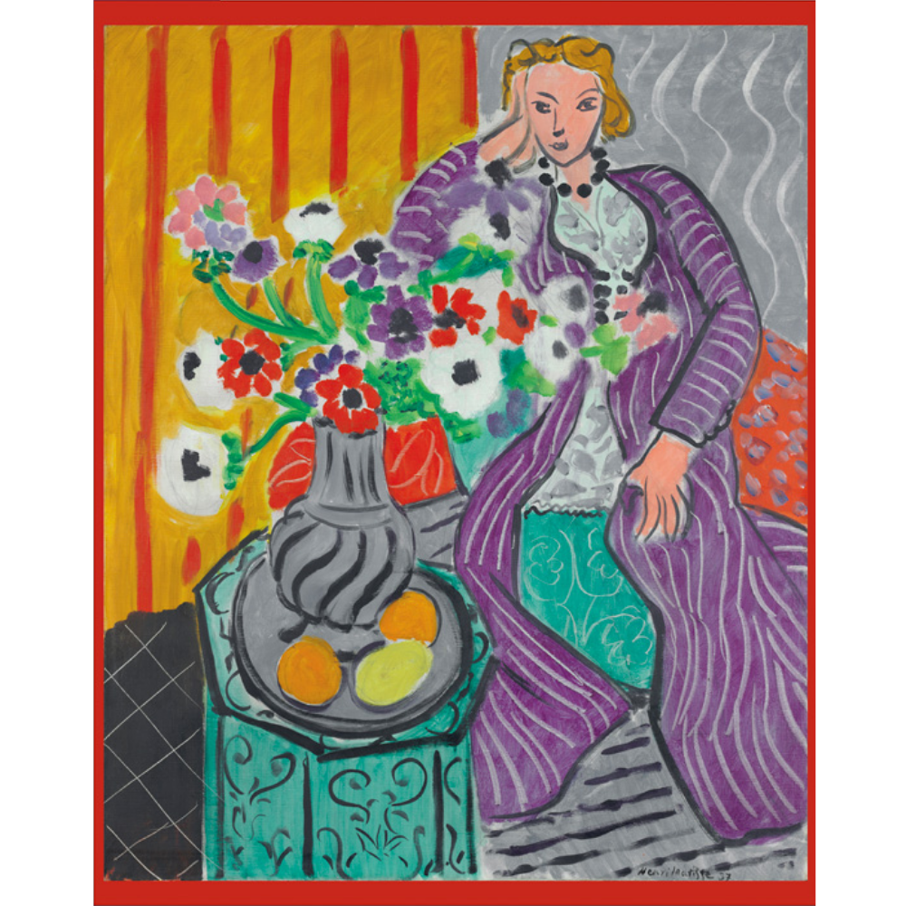 Henri Matisse: Purple Robe and Anemones
