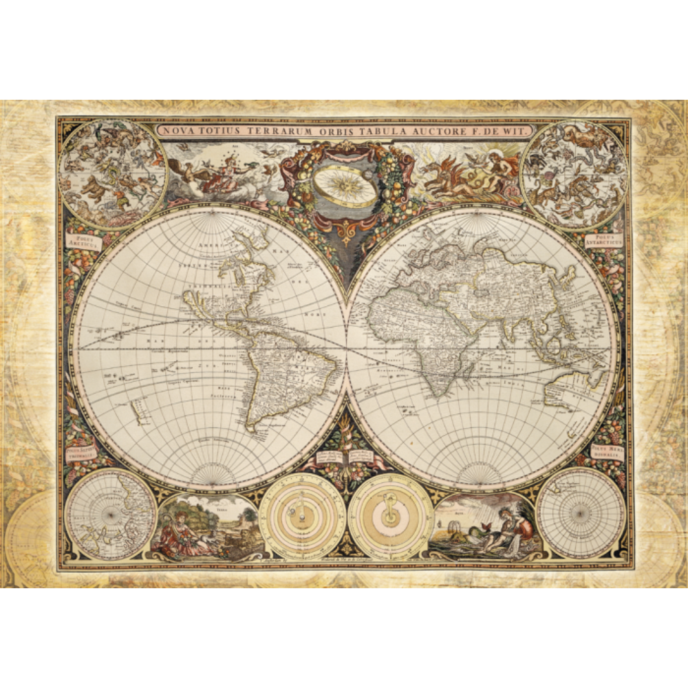 Historical Map of the World