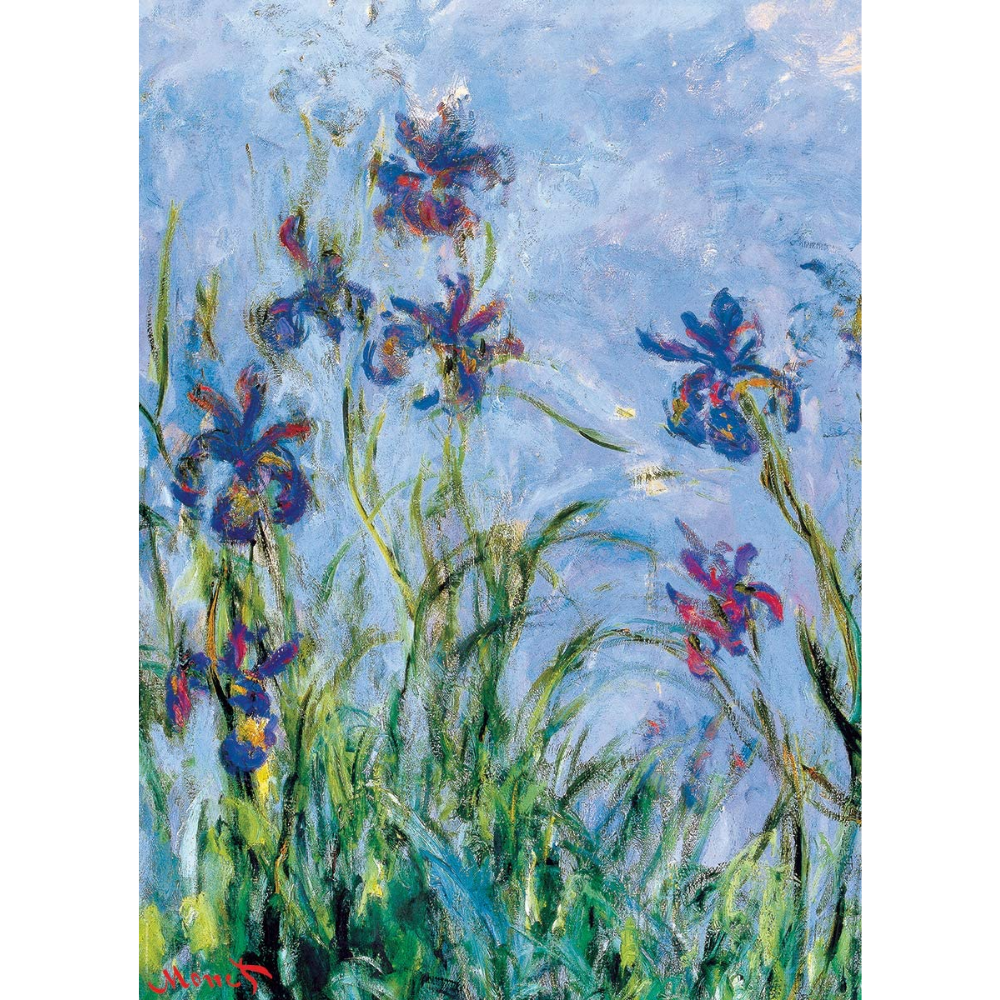 Claude Monet: Irises (Detail) (1000 Pieces)