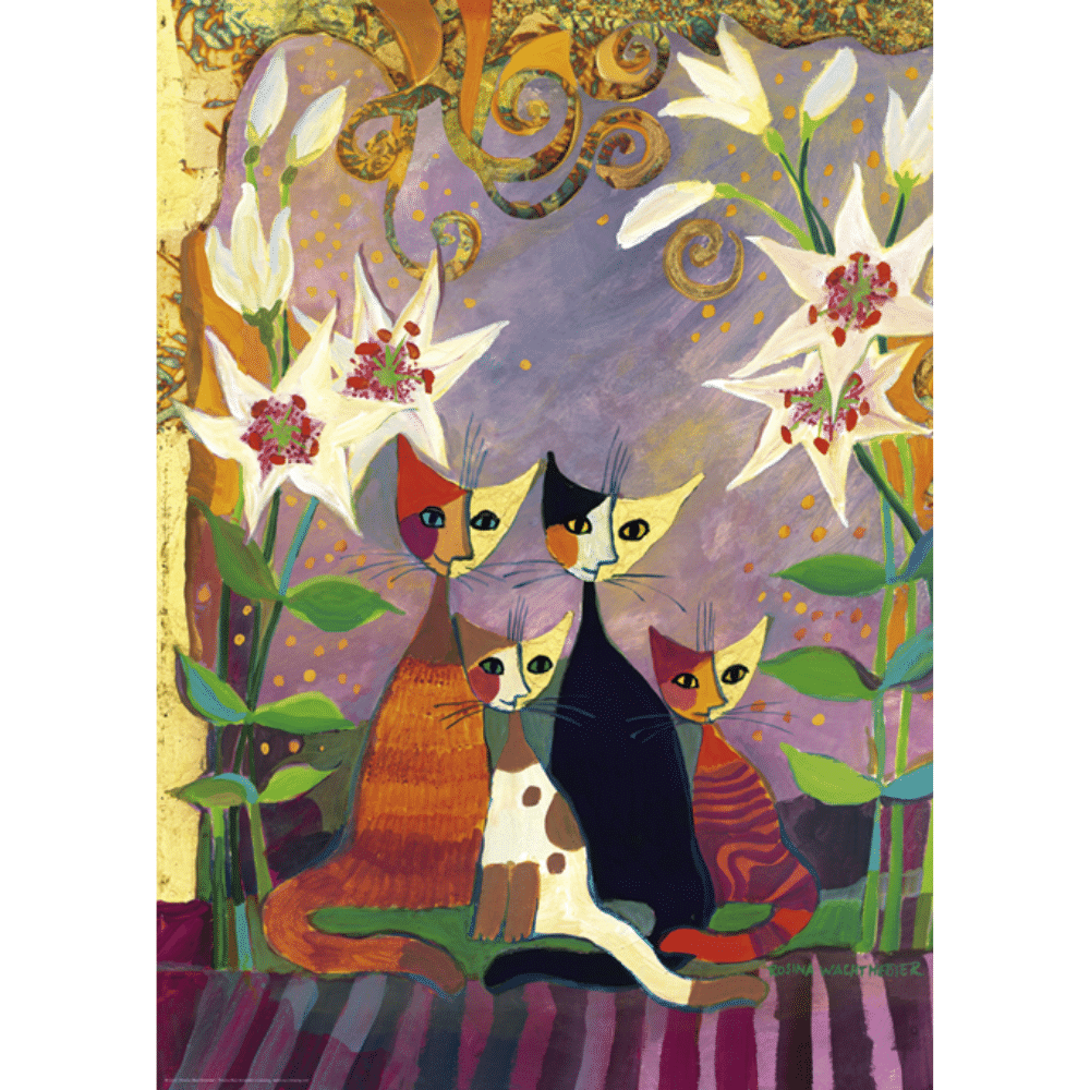 Rosina Wachtmeister: Lilies (1000 Pieces)