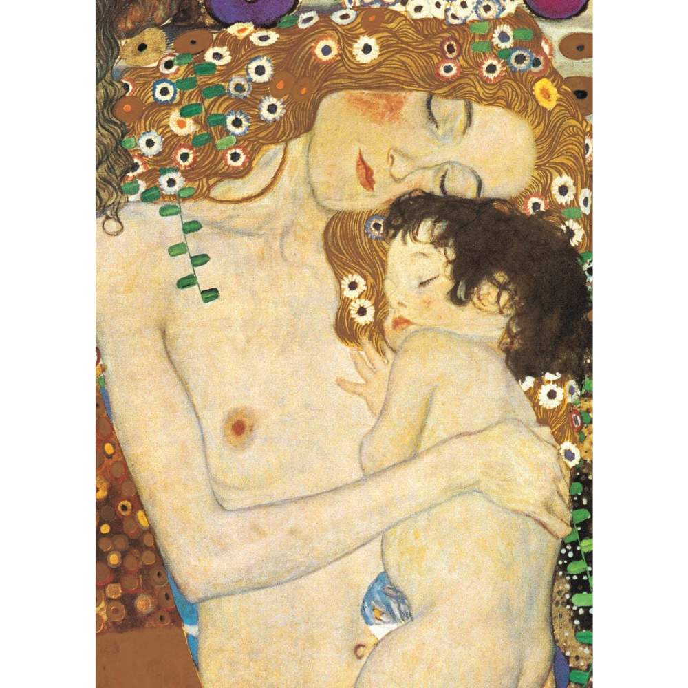 Gustav Klimt: Mother and Child (Detail) (1000 Pieces)