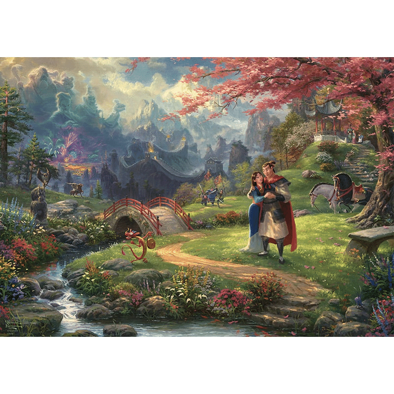 Thomas Kinkade: Mulan Blossoms of Love