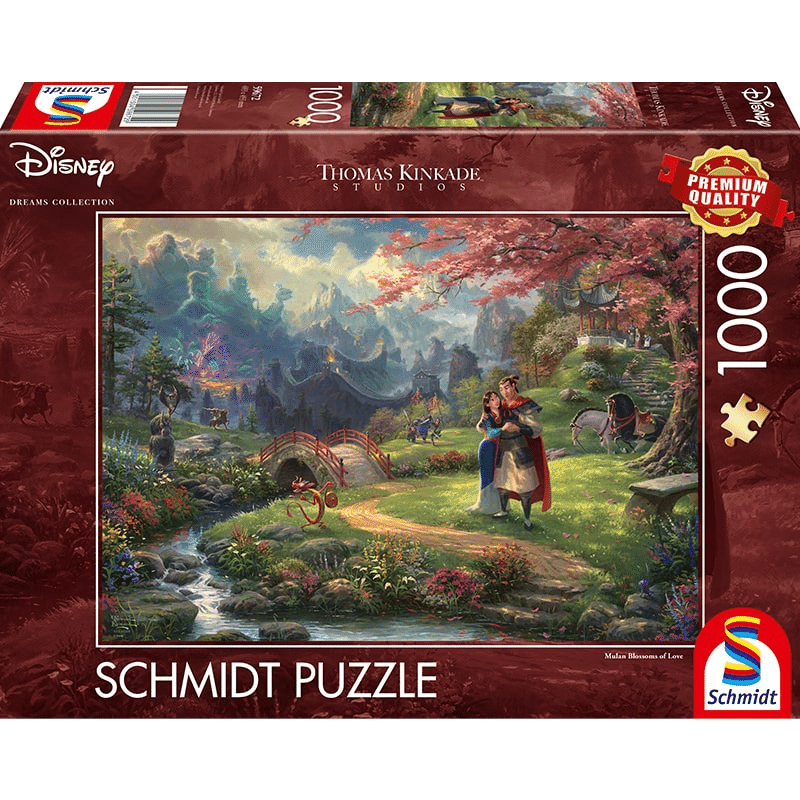 Thomas Kinkade: Mulan Blossoms of Love