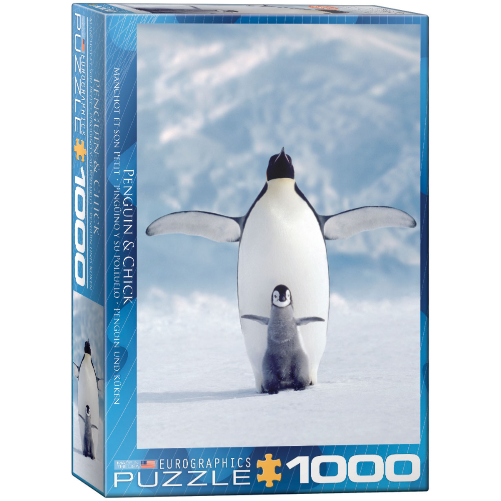 Penguin & Chick (1000 Pieces)