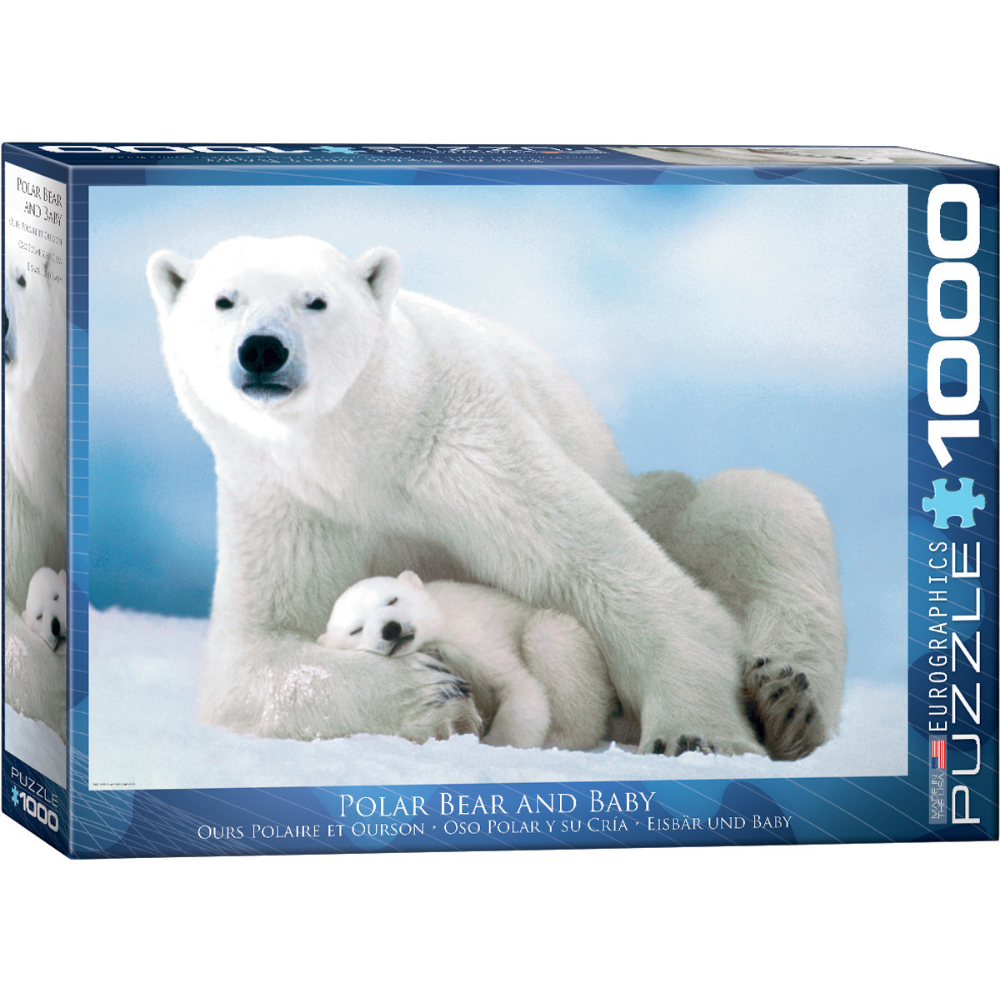 Polar Bear & Baby (1000 Pieces)