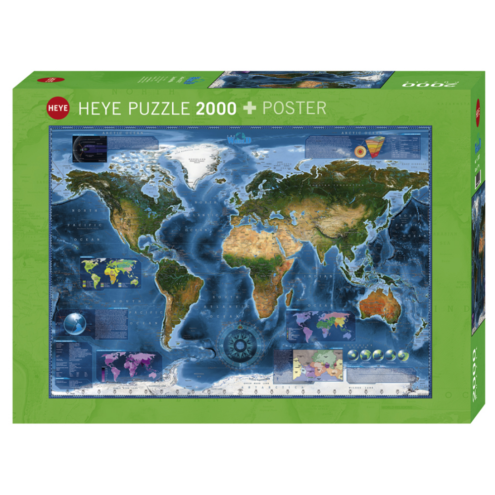 Satellite Map (2000 Pieces)