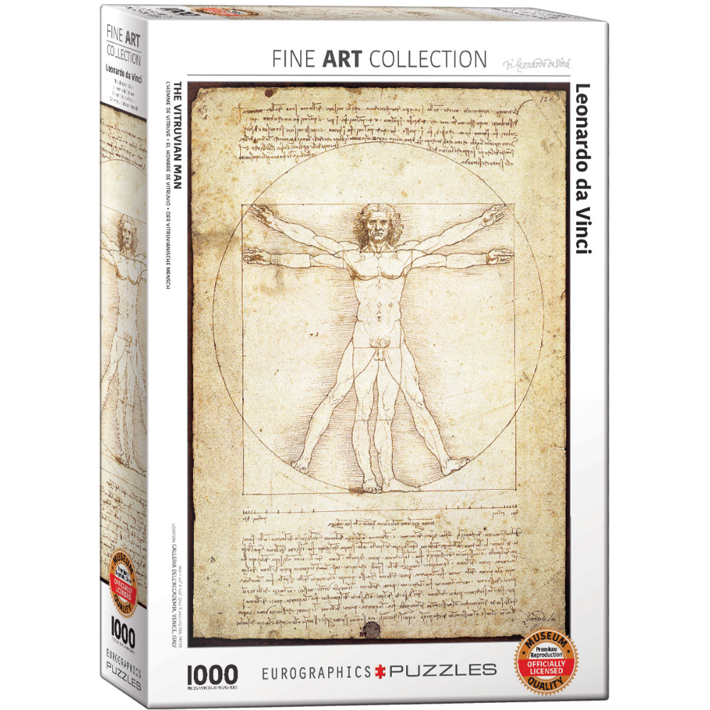 Leonardo Da Vinci: Schema delle Proporzioni (1000 Pieces)