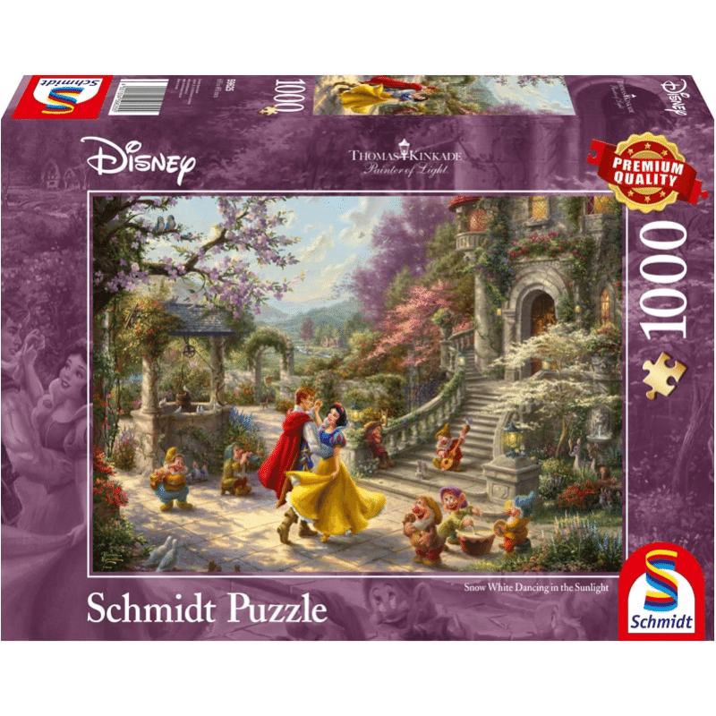 Thomas Kinkade: Snow White Dancing with the Prince