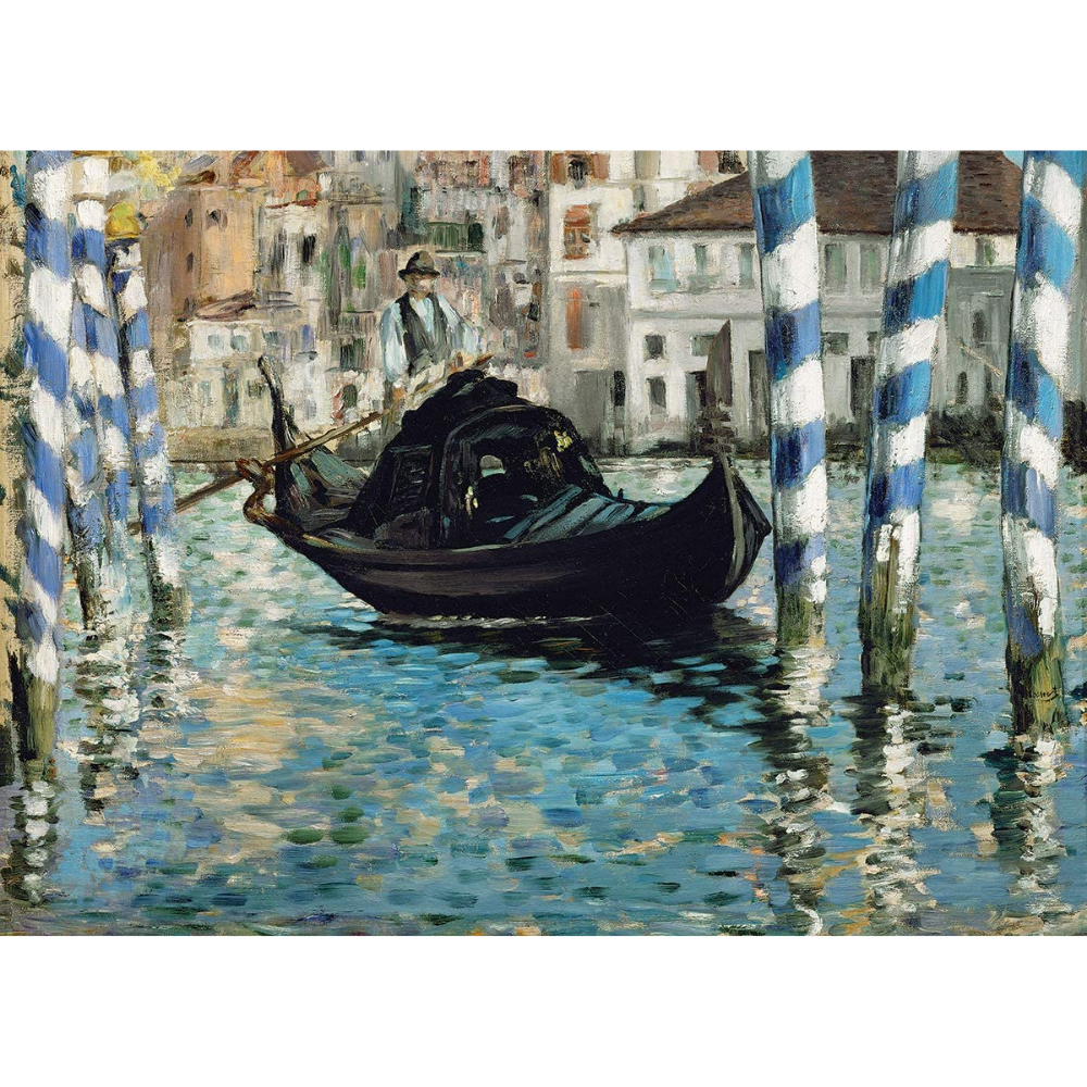 Édouard Manet: The Grand Canal of Venice (Blue Venice)