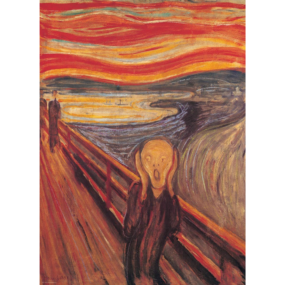Edvard Munch: The Scream (1000 Pieces)