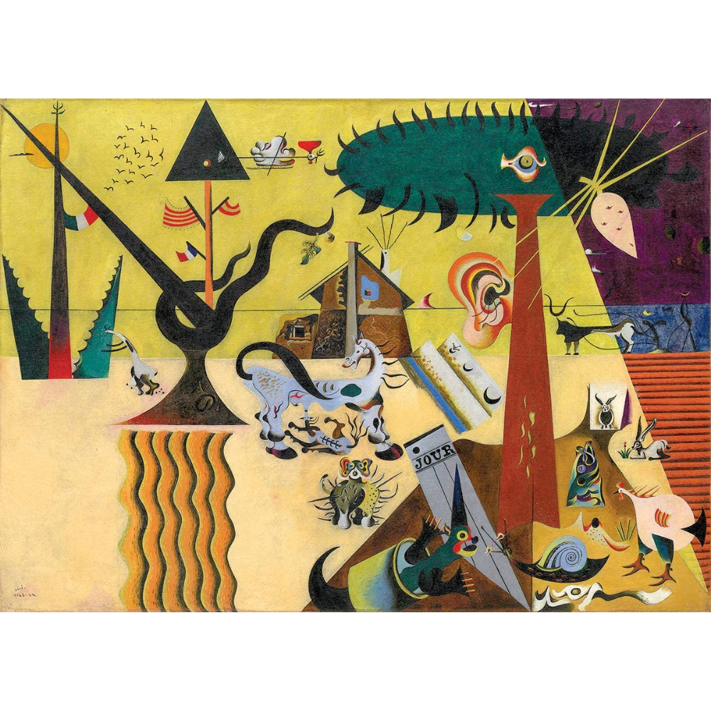 Joan Miro: The Tilled Field