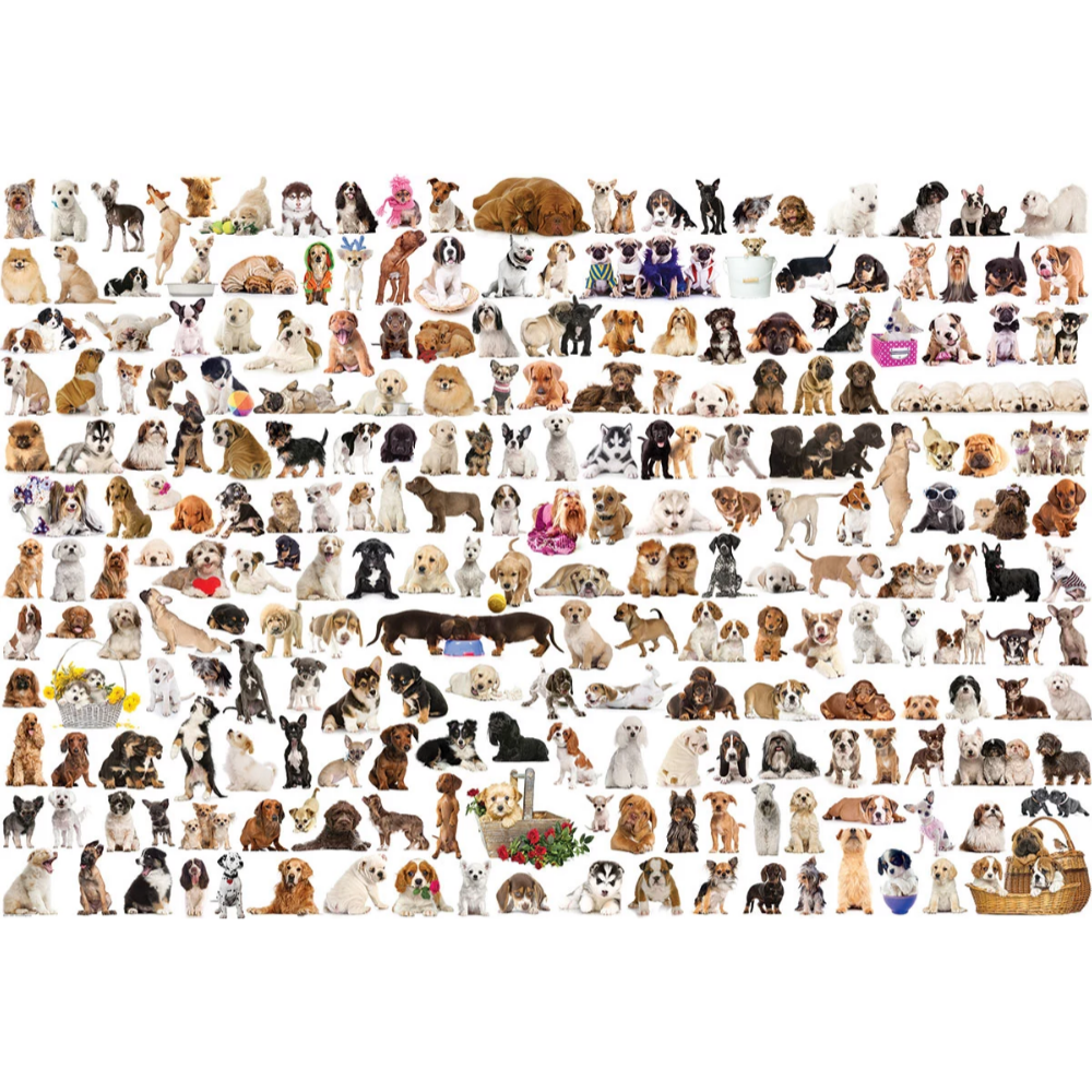 The World of Dogs (2000 Pieces)