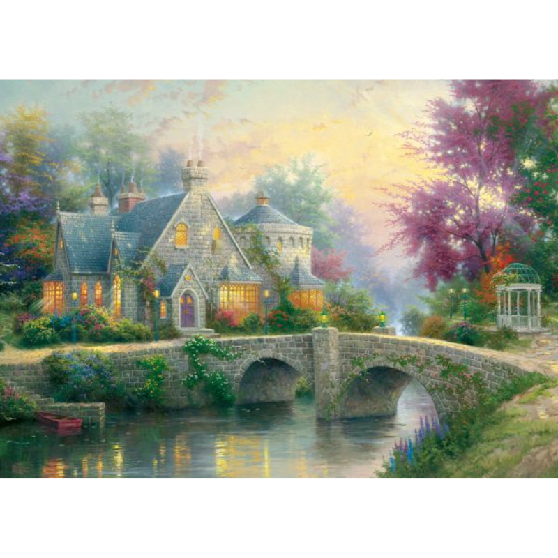Thomas Kinkade: Lamplight Manor
