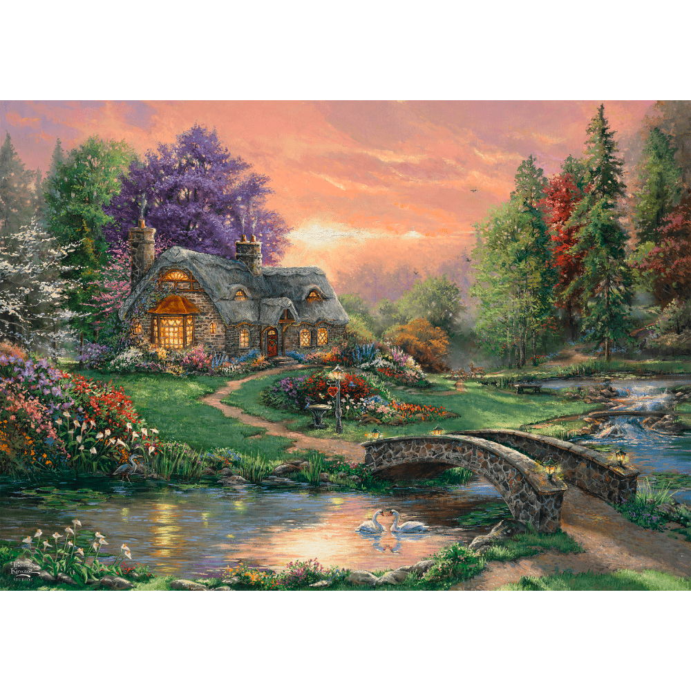 Thomas Kinkade: Sweetheart Retreat