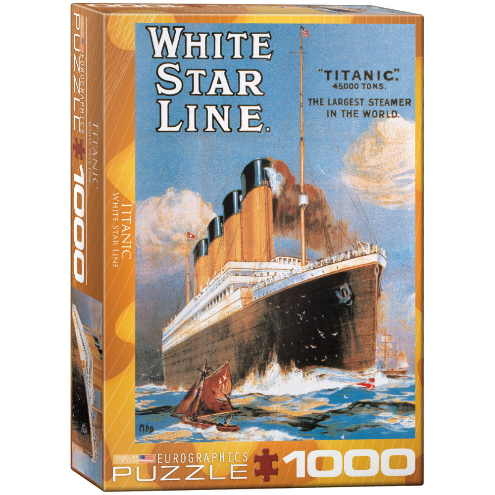 Titanic White Star Line (1000 Pieces)