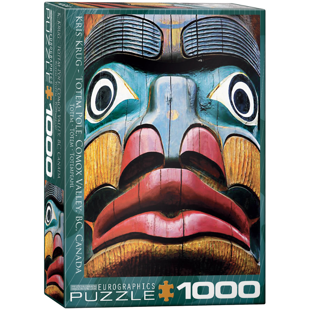 Totem Pole Comox Valley BC (1000 Pieces)