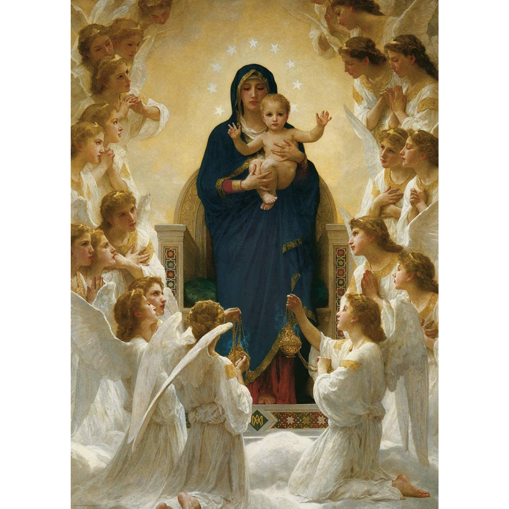 Virgin with Angels (1000 Pieces)