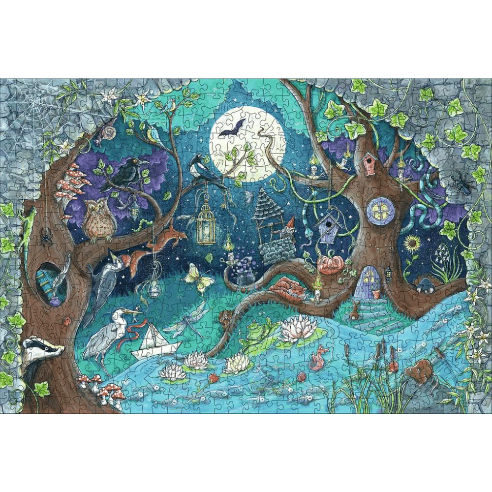 Wooden Puzzle: Fantasy Forest