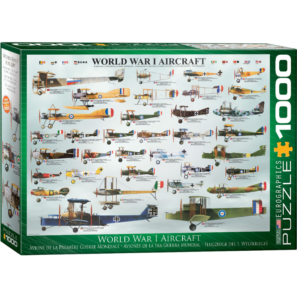World War I Aircraft (1000 Pieces)