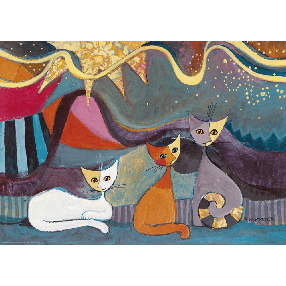 Rosina Wachtmeister: Yellow Ribbon (1000 Pieces)