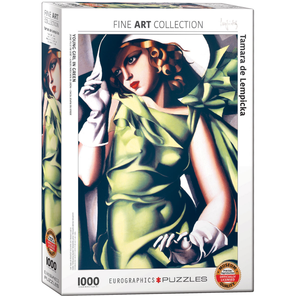 Young Girl in Green (1000 Pieces)