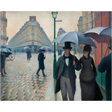 Gustave Caillebotte: Paris Street; Rainy Day