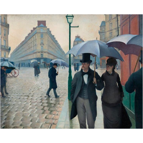 Gustave Caillebotte: Paris Street; Rainy Day