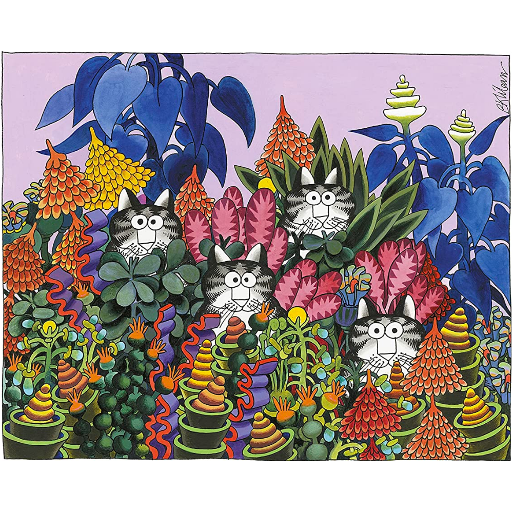 B.Kliban: JungleCats