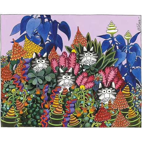 B.Kliban: JungleCats