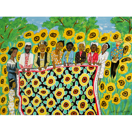 Faith Ringgold: Sunflower Quilting Bee at Arles