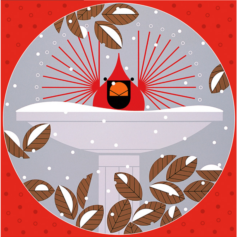 Charley Harper: Brrrrrdbath