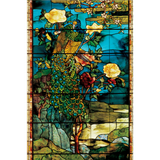 John La Farge: Peacocks and Peonies II