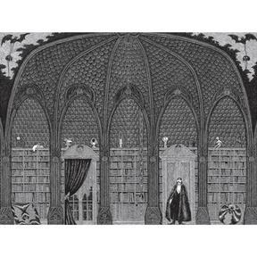 Edward Gorey: Dracula in Dr. Seward's Library