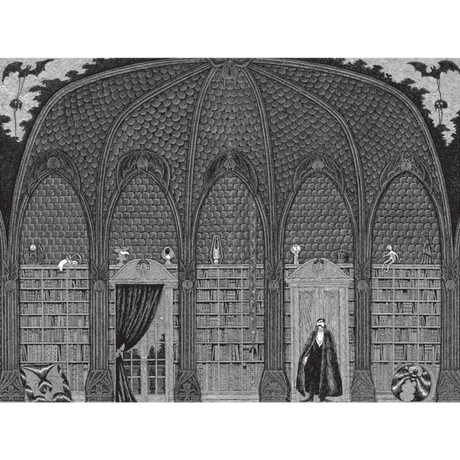 Edward Gorey: Dracula in Dr. Seward's Library