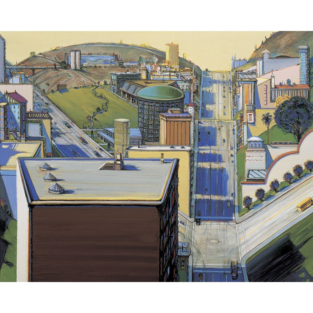 Wayne Thiebaud: Valley Streets