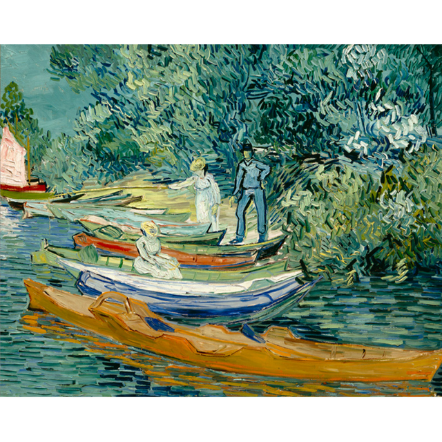 Van Gogh: Bank of the Oise at Auvers