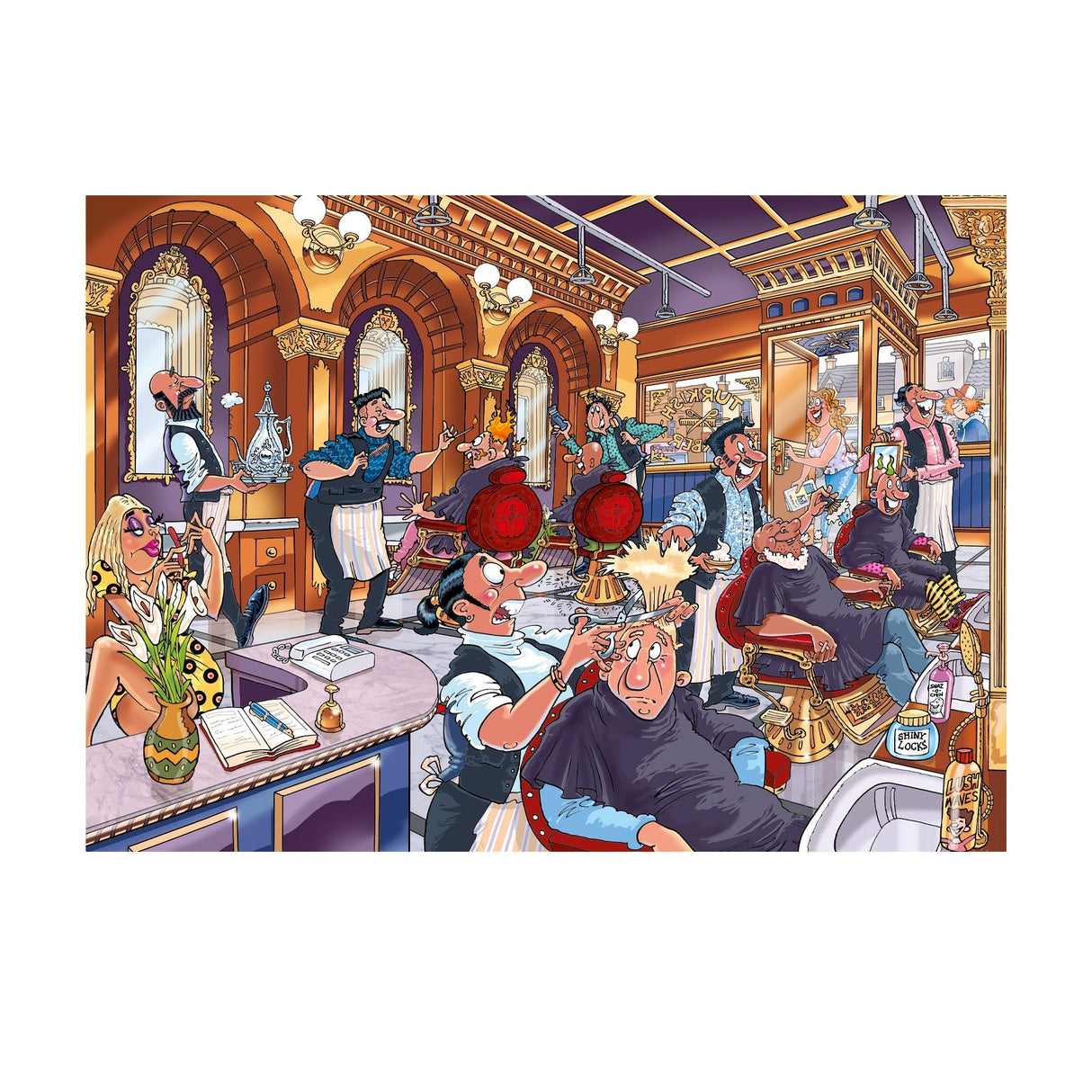 Wasgij Mystery 27: A Close Shave!