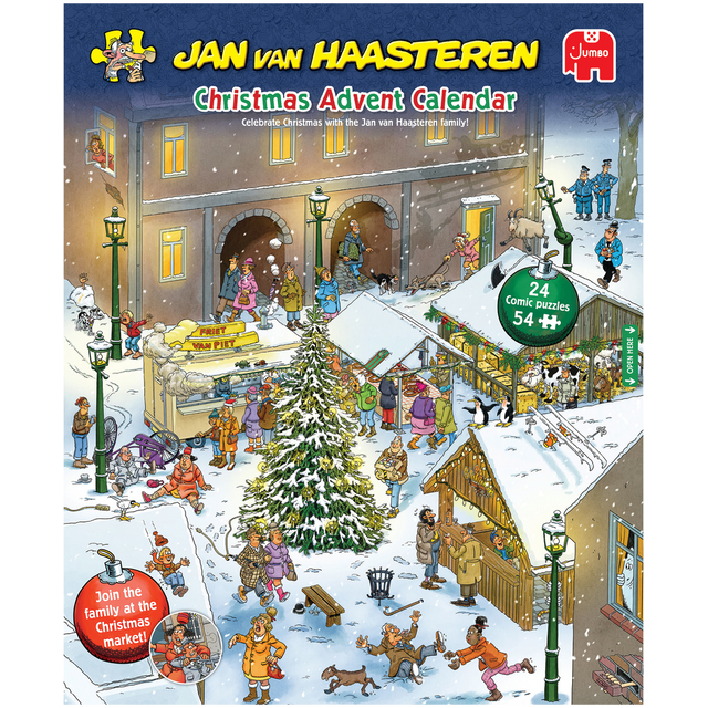 Jan van Haasteren Christmas Advent Calendar 2026 artwork