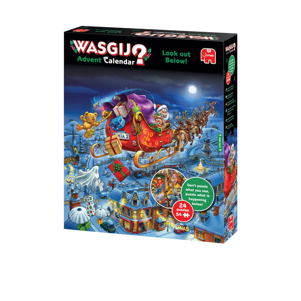 Wasgij Christmas Advent Calendar: Look out Below!