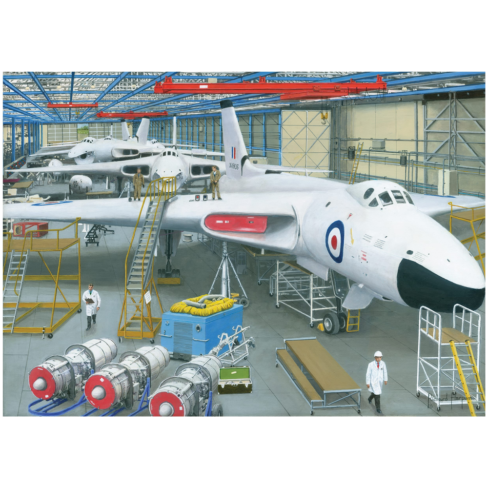 Building the Vulcan jigsaw puzzle artwork