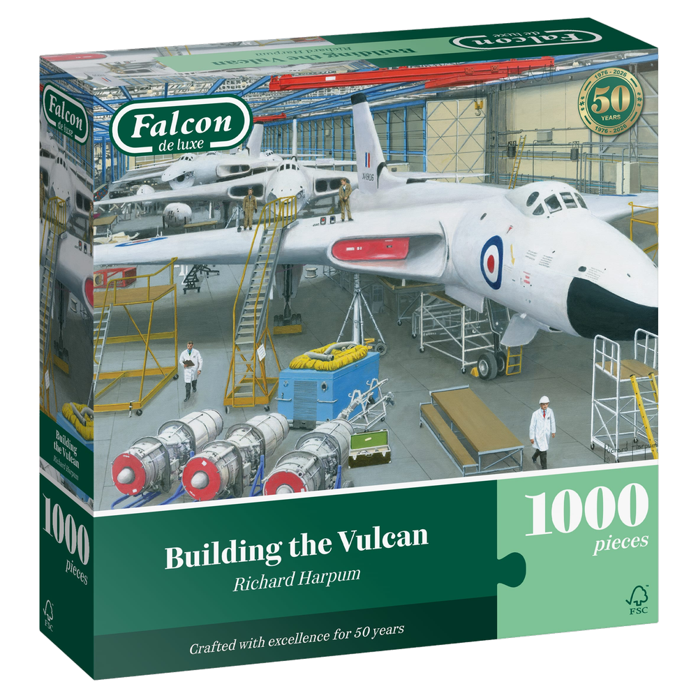 Building the Vulcan jigsaw puzzle box