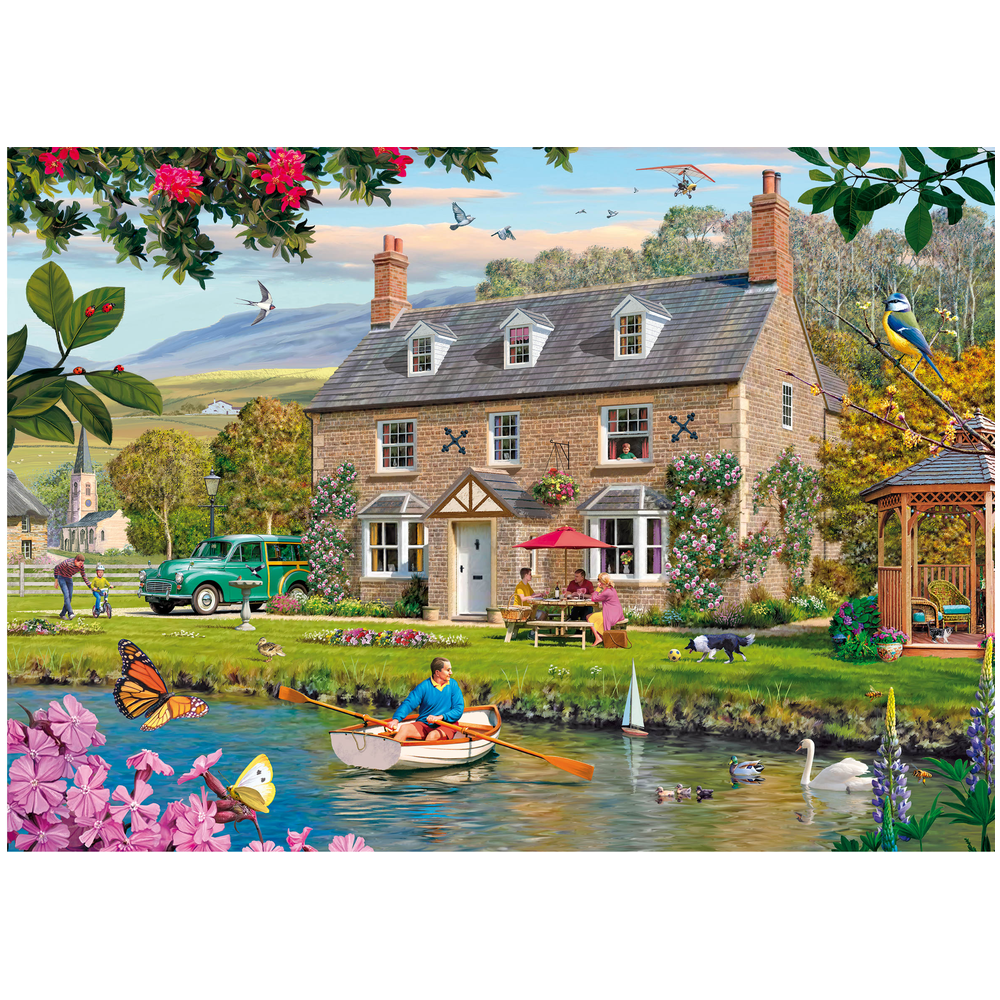 Moments by the Water jigsaw puzzle artwork